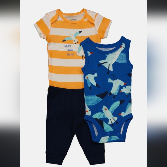 Carter's Other - Carter's baby boy bodysuits and pants 3-pcs set